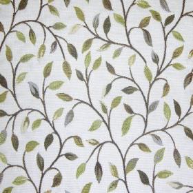 Voyage Cervino Woven Jacquard Fabric Lime (1 Metre Piece)