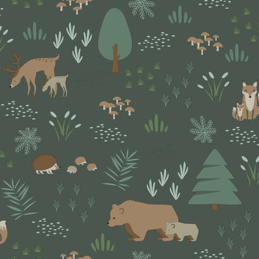 Today Interiors - Forest Friends Wallcovering