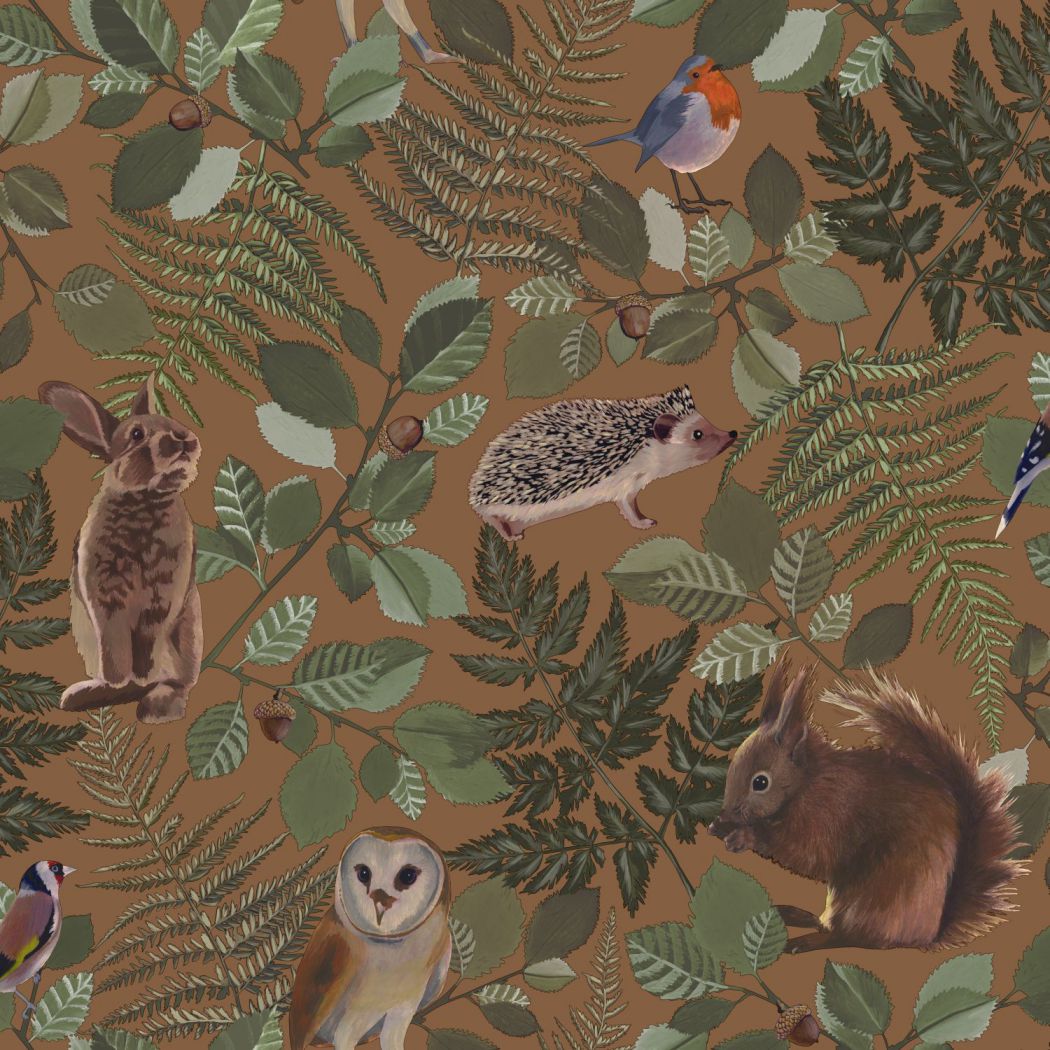 Today Interiors - Forest Friends Wallcovering