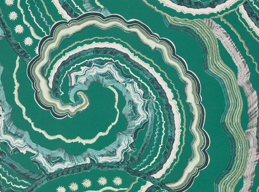 Romo - Fantasia Wallcovering - Malachite