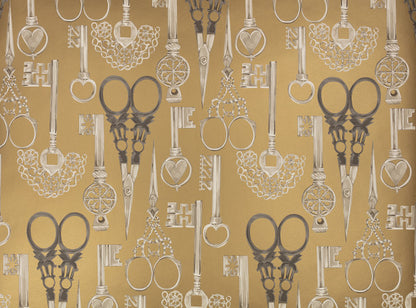 Romo - Roxanne Wallcovering - Vintage Gold