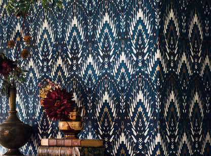 Romo - Lolana Wallcovering - Cobalt