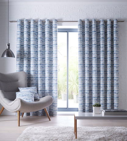 Studio G - Tenby Eyelet Curtains - Indigo