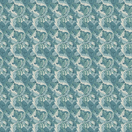 Clarke & Clarke - William Morris - Acanthus Teal