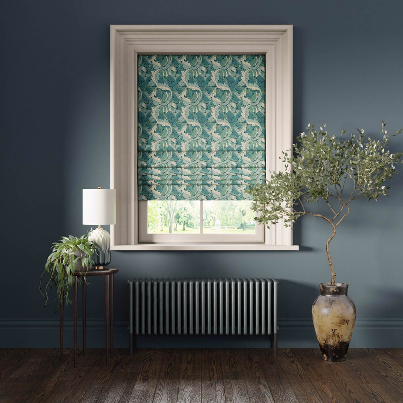 Clarke & Clarke - William Morris - Acanthus Teal