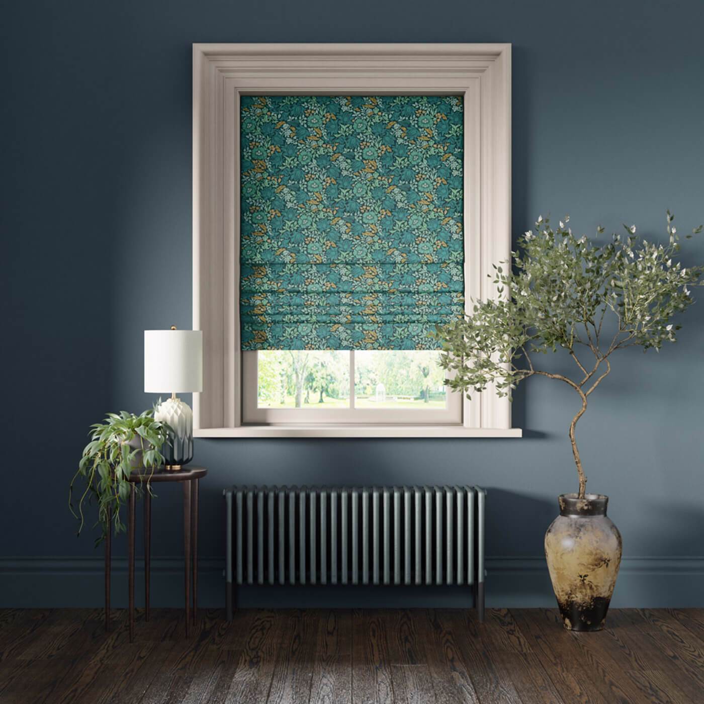 Clarke & Clarke - William Morris - Mallow - Teal