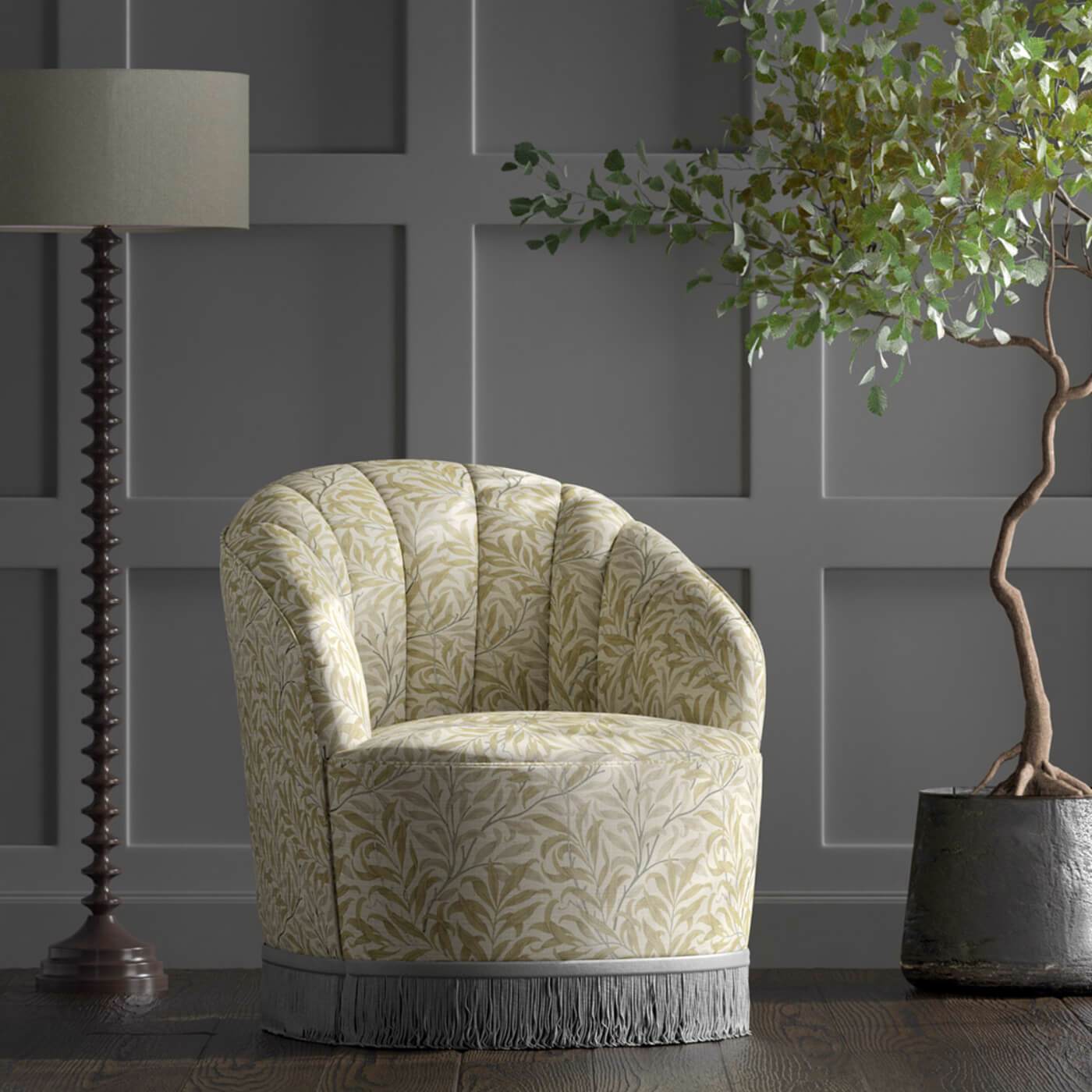 Clarke & Clarke - William Morris - Willow Boughs - Linen